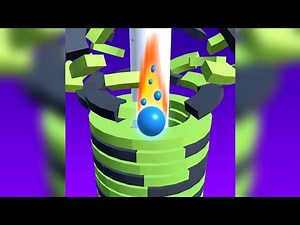 Drop Stack Ball - Fall Helix Blast Crash 3D- Walkthrough Gameplay Part 1 (ios&Android)