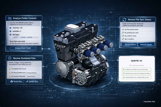 OpenBOM CAD File Agent for SOLIDWORKS - OpenBOM