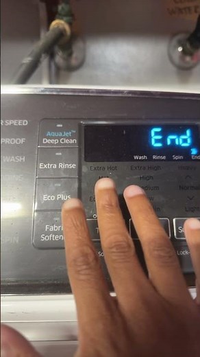 Samsung washing machine: end of cycle song