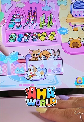 Discover the New Pet Store in Aha World Game