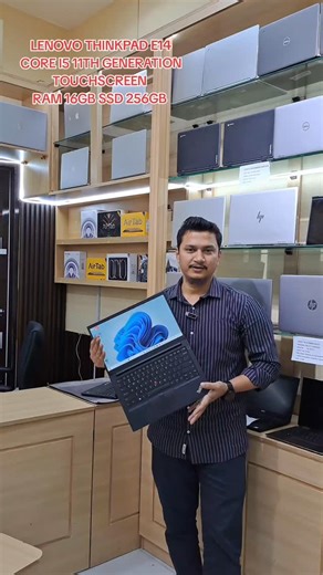 ‎Jaaeem-الزعيم‎ on Instagram: "LENOVO THINKPAD E14 CORE I5 11TH GENERATION TOUCHSCREEN RAM 16GB SSD 256GB ONLY 130 OMR 🔷️ Feel free to contact with us call/whatsapp 📞 72741313 📍Our showroom location Ghubra City Plaza Shop no. 73 South Ghubra, Muscat 1) Fastest delivery all over oman 🚚 2) Mouse, software installation and original charger 💯 3) Trusted company 💯 All products 1 Month replacement warranty and 2 years service warranty ✅️ Visit our website 👉🏻 www.jaaeem.com #usedlaptopsOman #la