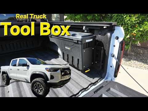 Real Truck tool box install 2023 Colorado Zr2
