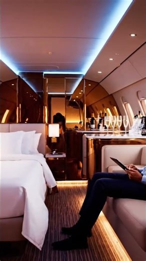 Dassault Falcon 10X | The Flying Mansion ✈️💎 #LuxuryLifestyle #PrivateJet