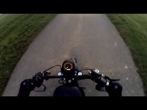 Harley Davidson Sportster 883 Iron 0-100 km/h (0-60 mph) Acceleration & Sound