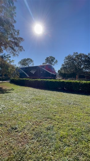 Amtrak p42 at winter parks fl #amtrak #train