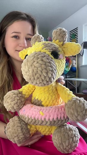 Crochet Giraffe Donut Pattern on Etsy