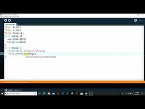 10. Generative Art Tutorial for Beginners- Circle Animation in Processing