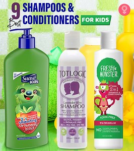 9 Best Shampoos And Conditioners For Kids: Safe Tear-Free Picks