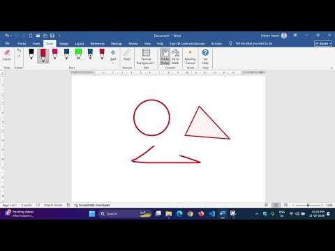 draw tab ms-word
