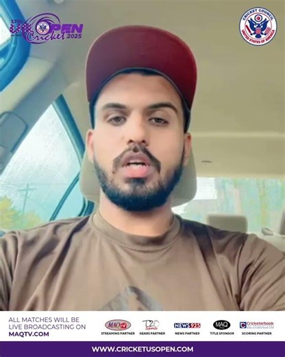 The pace machine himself, Hammad Tanveer, is joining the action at US Open Cricket 2025!