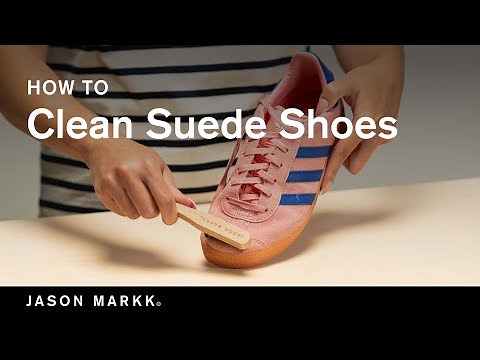 How to Clean Suede Shoes Featuring Adidas Gazelle