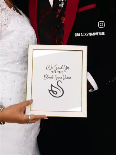 Its time to book us for your wedding! All-Inclusive Packages starting at just $3,000! So just like this couple did, Say yes to Black Swan Venue.🖤 photocredit📸 @bluesummersmedia #isaidyes #weddingvenue #reels #lakeland #florida