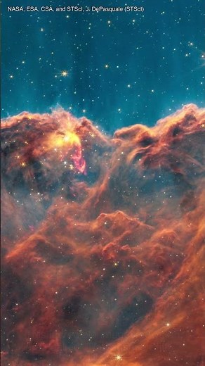 Cosmic Cliffs By James Webb Space Telescope