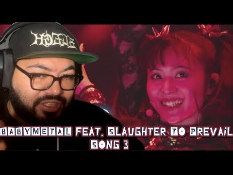 Babymetal Song 3 (feat. Slaughter To Prevail) Reaction