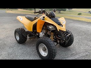 Scrap pile quad! 2009 CanAm DS250! Can this thing actually run? #quad #repair
