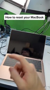 HOW TO: RESET MACBOOK #macbook #hacks #tech #reset #repair #apple #air #pr | William Kilby | Facebook