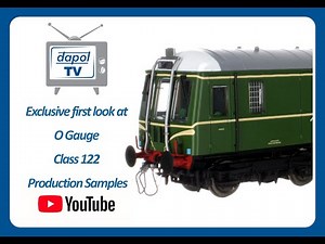 Dapol O Gauge Class 122 Production Samples