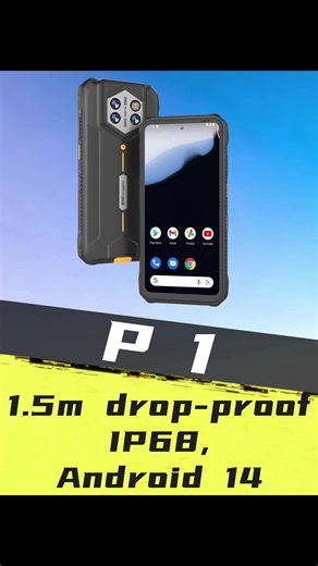 🔥 Pure performance, unbeatable durability! P1’s Helio G99 CPU   Android 14, 32MP front cam, Smart PA speaker—everything you need. 🎯 #P1RuggedAllStar #ToughPhoneLife