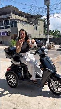 Triciclo elétrico Alpha. Saiba mais com nossas especialistas. (21)97254-9545 contata na bio.