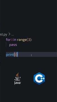 Python Loop Scope #python #programming #coding