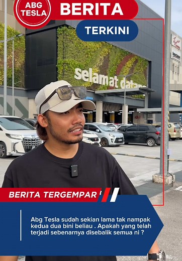 Kehidupan Abang Tesla: Dua Bini di Toppen Bazar Ramadhan