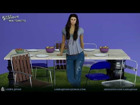 3D Character Model MiaToretto