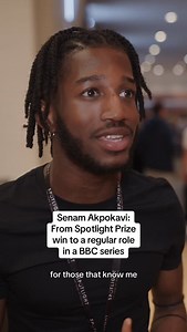 Senam Akpokavi’s journey from preparing for and winning the 2024 #SpotlightPrize to landing a regular role in a @bbc series! 👏🏼🌟 🔗 Click the link in bio to catch up with @senam20x02 and learn more about what he’s up to post-drama school #spotlight #actorslife #performer #bbc | Spotlight