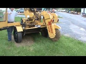 2002 Rayco RG1672M 1672 1672M Towable Stump Grinder Diesel For Sale 259 HRS Mark Supply Co