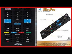 Samsung Replacement Remote by GE, Universal Remote Control Compatible for Roku, Apple TV, Smart TV,