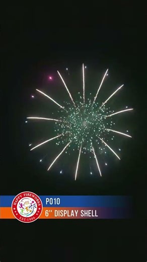 P010 Display Shell Red&Blue Peony with Brocade Crown Ring