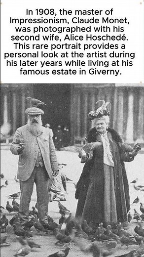 Claude Monet and Alice: A Glimpse of Giverny (1908)