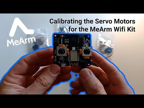 MeArm Wifi - Servo Calibration - The fastest and simplest way