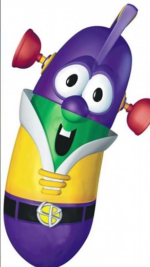 ‪@veggietales‬ he is that hero they call him Larryboy (FAN-MADE) #veggietales #larryboy