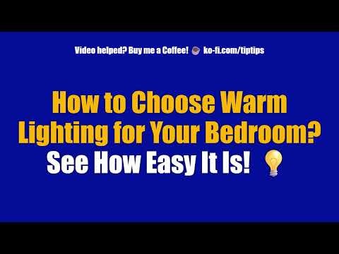How to Choose Warm Lighting for Your Bedroom? See How Easy It Is! 💡