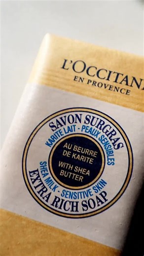 Cleanse. Soften. Start fresh. Infused with nourishing Shea Extract, our gentle soap softens skin and comforts the senses with fresh, authentic shea. A calming cleanse made for sensitive skin. 🤍🫶 #LOccitaneEnProvence #sheabutter #handcare #LOccitaneLovers @crystals.saavy.beauty