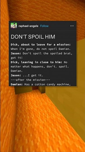 damian wayne is spoiled 🗡️