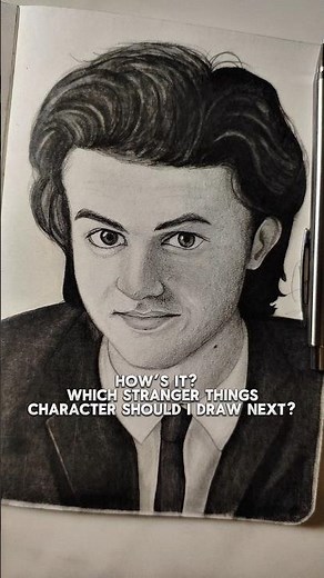 I Drew Steve Harrington… and the Ending SHOCKED Me! #StrangerThings5