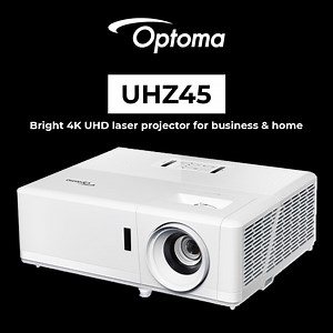 Indulge in complete versatility. The sleek UHZ45 laser projector...