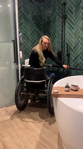Shower Routine for Wheelchair Users