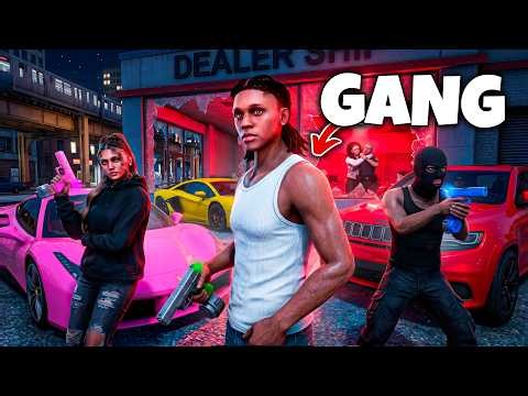 My GANG STOLE EVERY CAR in CHICAGO in GTA 5 RP..