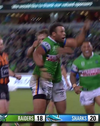 385K views · 4.5K reactions | A MIRACLE MATCH-WINNER 勞 The last time these teams met it went down to the wire! Watch the Raiders take on the Sharks tonight in a Sudden Death Final, thanks to VB. | NRL | Facebook