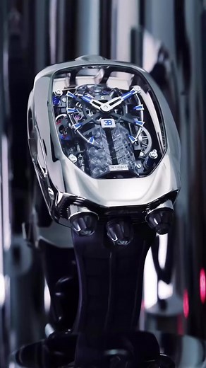 Bugatti Chiron Tourbillon Engine Start Demonstration