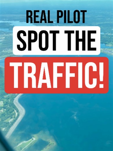 Spot the Traffic! #flight #pilot #cockpit #plane #aviation | traffic