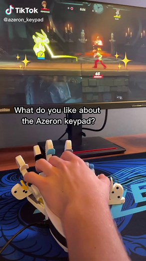 It’s the Azeron keypad. 🌽 #azeron #gaminggear #gamingtech