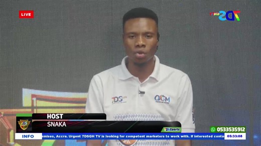 7DS SPORTS WITH SAMUEL KWAME ASANTE AND TEAM || 19 12 2025|| Copyright Disclaimer: Under Section 107 of the US Copyright Act 1976, allowance is made for fair use for purposes such as criticism, comment, news reporting, teaching, scholarship, and research. And the Ghana Copyright Act, 2005 (Act 690), the use of a literary or artistic work either in the original language or in translation shall not be an infringement of the author's right as the room is made for the purposes of fair practice. Exce