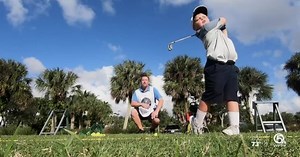 Pint-sized putter in Florida bringing kindness to the game of golf