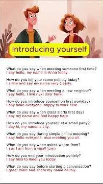 Introducing Yourself Like a Pro 👋 | Powerful Self Introduction Tips for Interviews & Daily Life 🎤