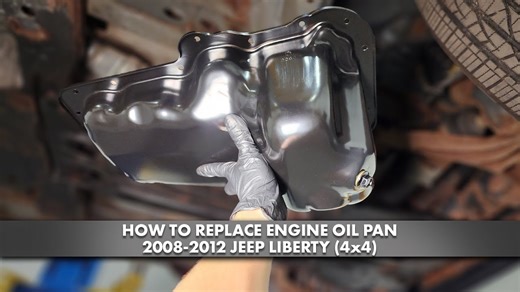 How to Replace Engine Oil Pan 2008-2012 Jeep Liberty 4x4