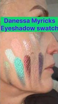 Danessa Myricks Eyeshadow Swatches - STILL Viral?! Just Look at the Glimmer
