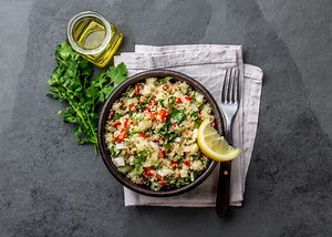 Salade de quinoa à l'italienne